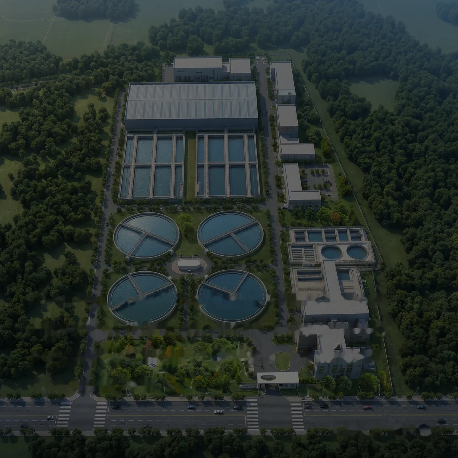 Kunming sewage treatment plant